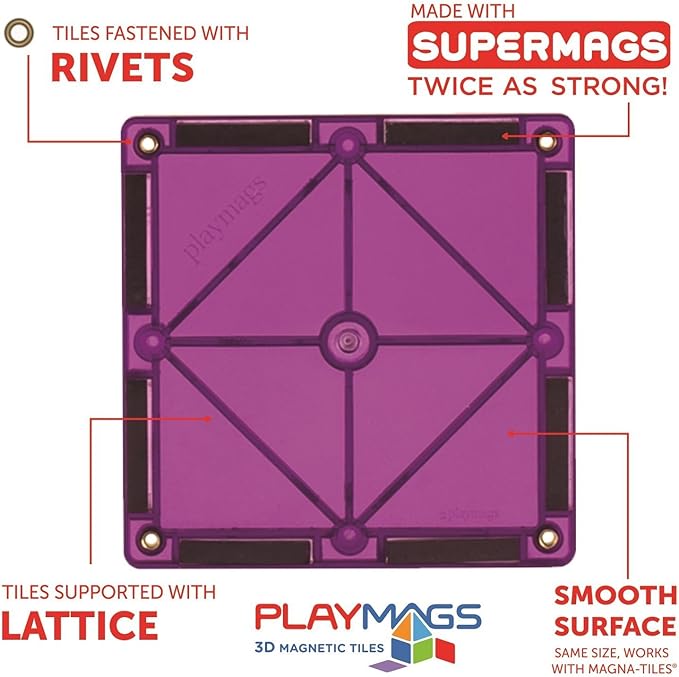 Playmags Magnetic Tiles