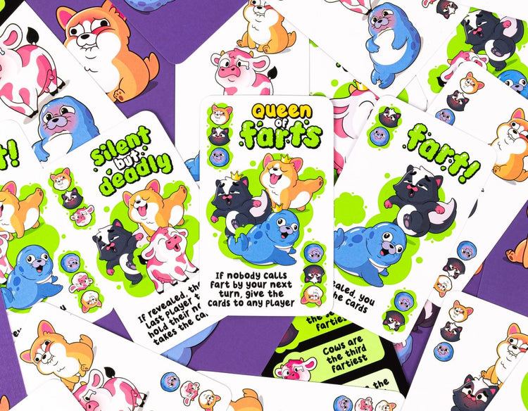 Queen of Farts - Silly Card Game