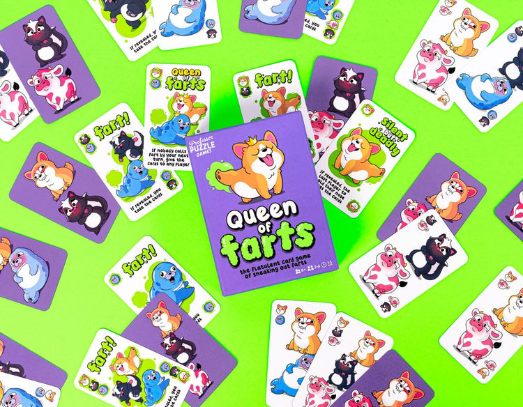 Queen of Farts - Silly Card Game