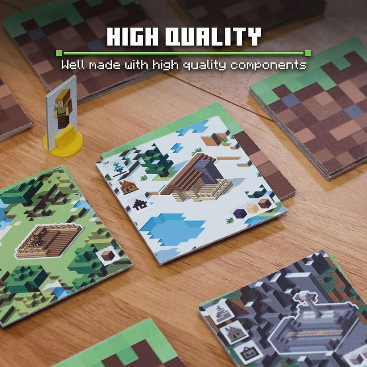 Ravensburger Minecraft: Builders & Biomes - Engaging Strategy Board Game