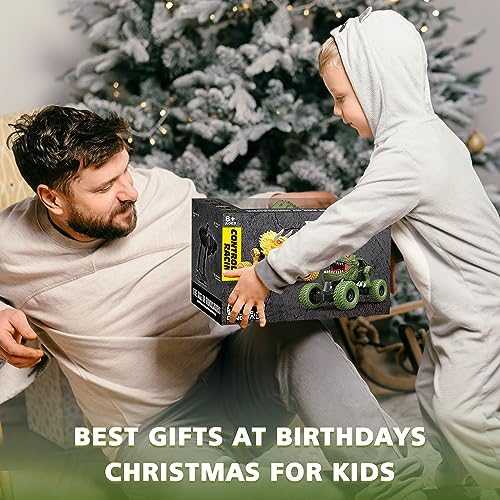RC Dinosaur Truck 4WD with Lights (Rechargeable)