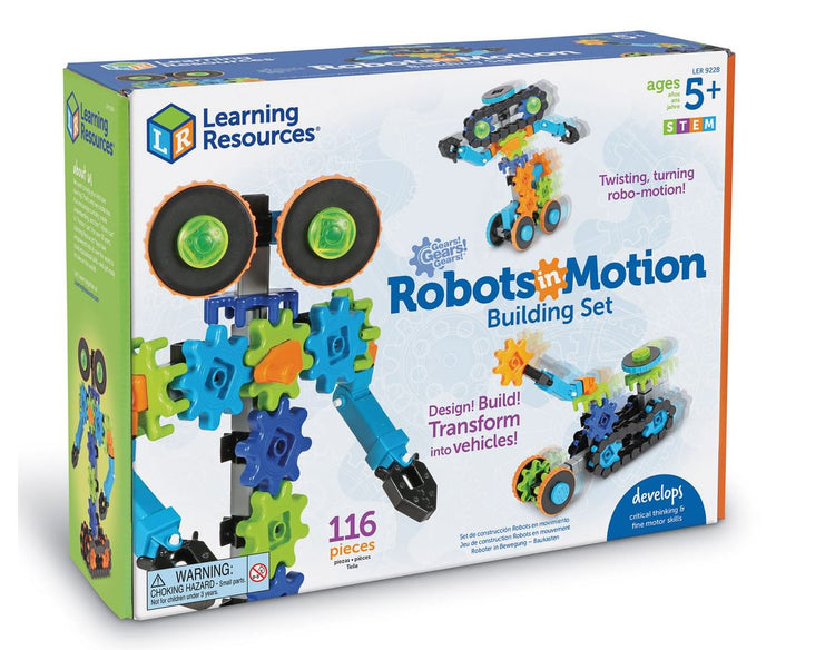 Robots in Motion - 116 piece Building Set
