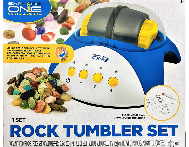 Rock Tumbler Set - Create Gemstones!