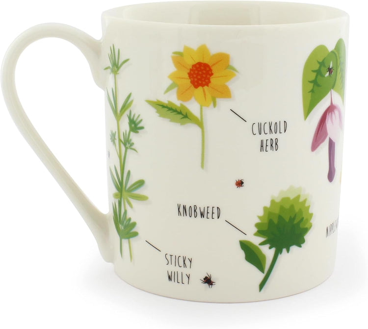 Rude Plants Mug - Ridiculously Rude Names for Gardeners
