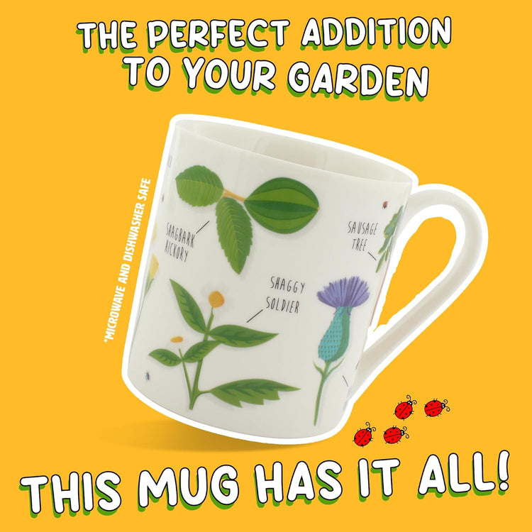 Rude Plants Mug - Ridiculously Rude Names for Gardeners