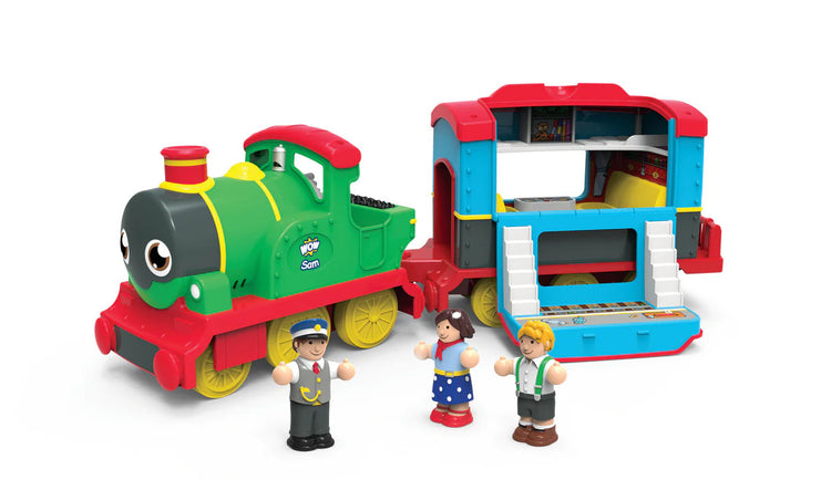 Sam the Steam Train - Push & Go 5-Piece Set