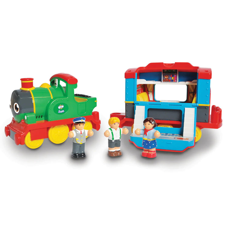 Sam the Steam Train - Push & Go 5-Piece Set