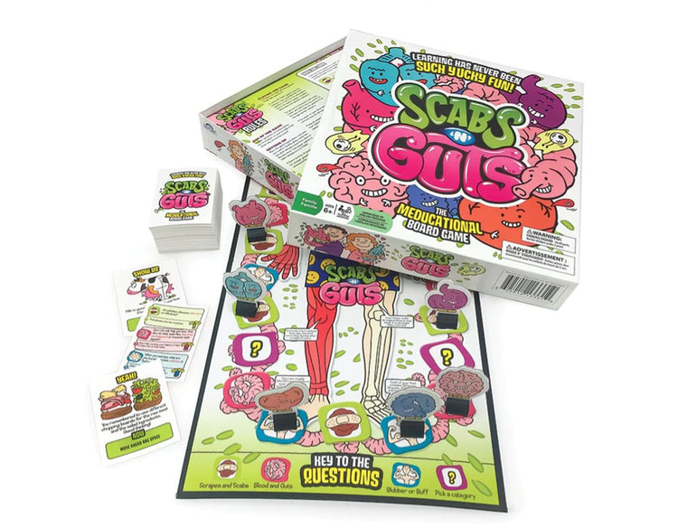 Scabs 'N' Guts - Yucky Board Game!