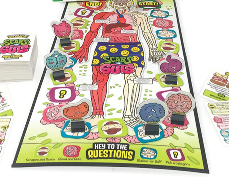 Scabs 'N' Guts - Yucky Board Game!