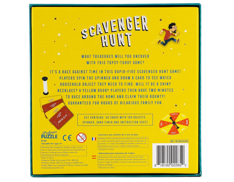 Scavenger Hunt - Wacky Search & Retrieve