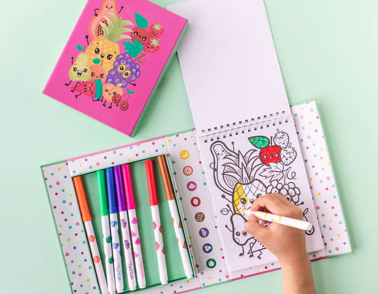 Scented Coloring - Fruity Cutie!