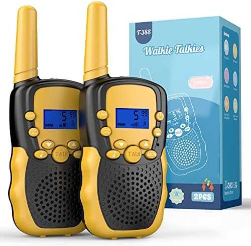Selieve Kids Walkie Talkies (22 Channels, 3-Mile Range)