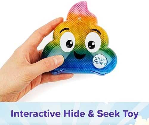 Silly Poopy’s Hide & Seek Interactive Talking Toy