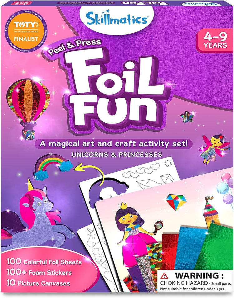 Skillmatics Foil Fun - Unicorns & Princesses