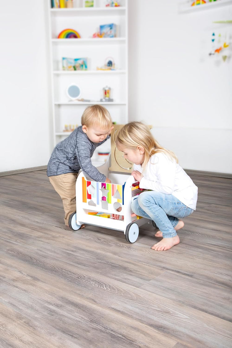 Small Foot Wooden Toys Premium Sweet Elephant Baby Walker