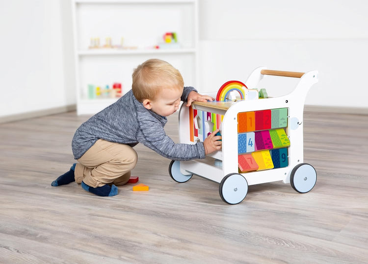 Small Foot Wooden Toys Premium Sweet Elephant Baby Walker
