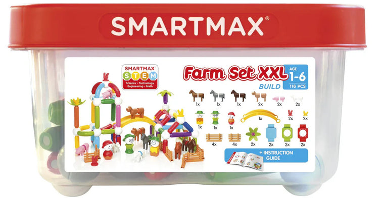 SmartMax Farm Set XXL - 104-Piece STEM Farm Set