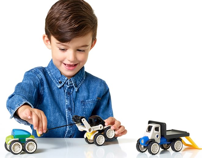 SmartMax Power Vehicles - 25-Piece STEM Magnet Set
