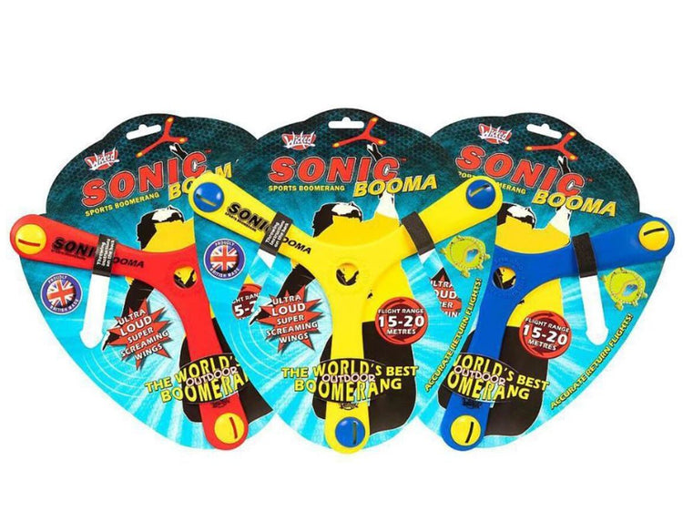 Sonic Booma Sports Boomerang - Returns Every Time!