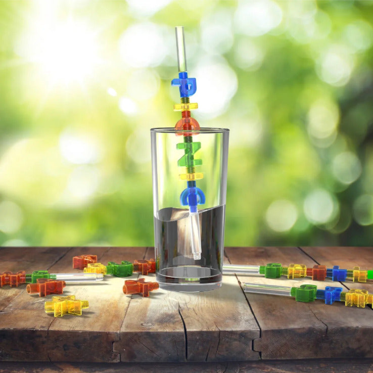 Spelly Interactive Straws - Build Words While You Sip and Play