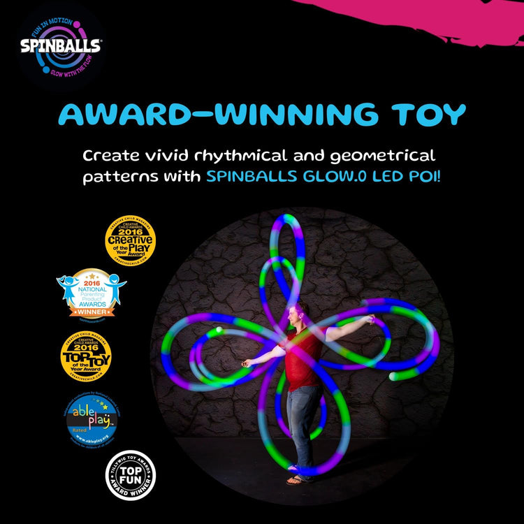 SPIN BALLS Glow.0 LED Poi