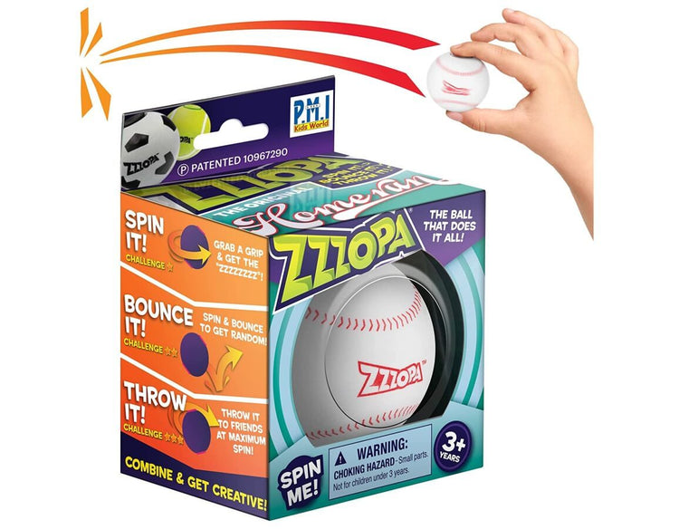 Spinning Zzzopa Ball - Bounce it, Spin It, Fidget!