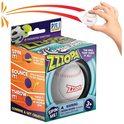 Spinning Zzzopa Ball - Bounce it, Spin It, Fidget!