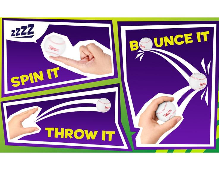 Spinning Zzzopa Ball - Bounce it, Spin It, Fidget!