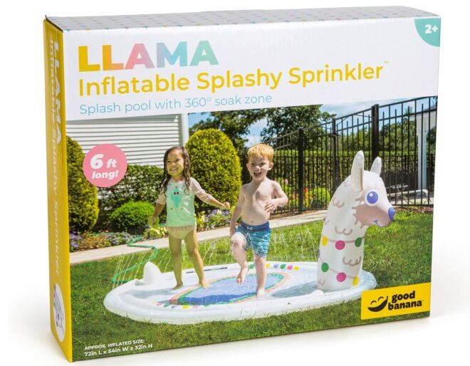 Splashy Sprinkler Llama - 6ft Inflatable