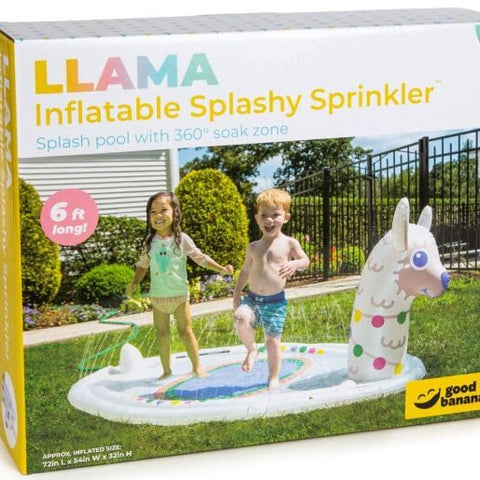 Splashy Sprinkler Llama - 6ft Inflatable