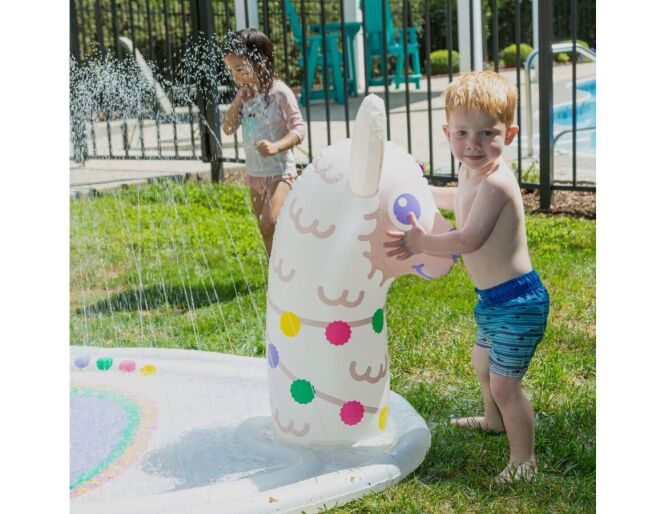 Splashy Sprinkler Llama - 6ft Inflatable