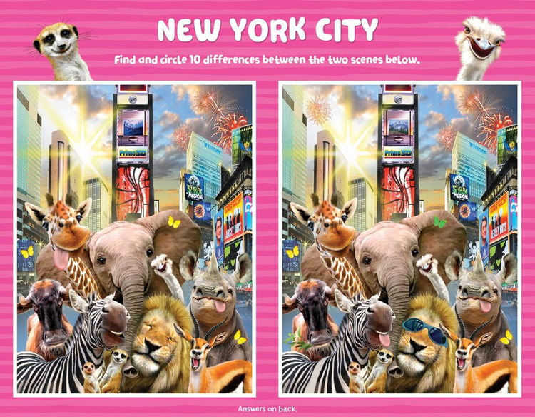 Spot the Difference - Funny Animal Selfies