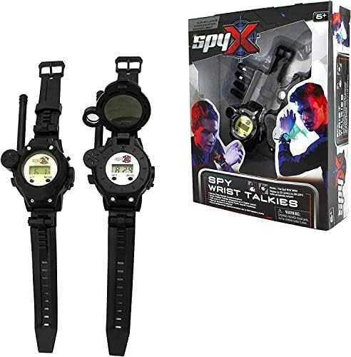 SpyX Wrist Talkies - 2-Pack Spy Watches with Comms