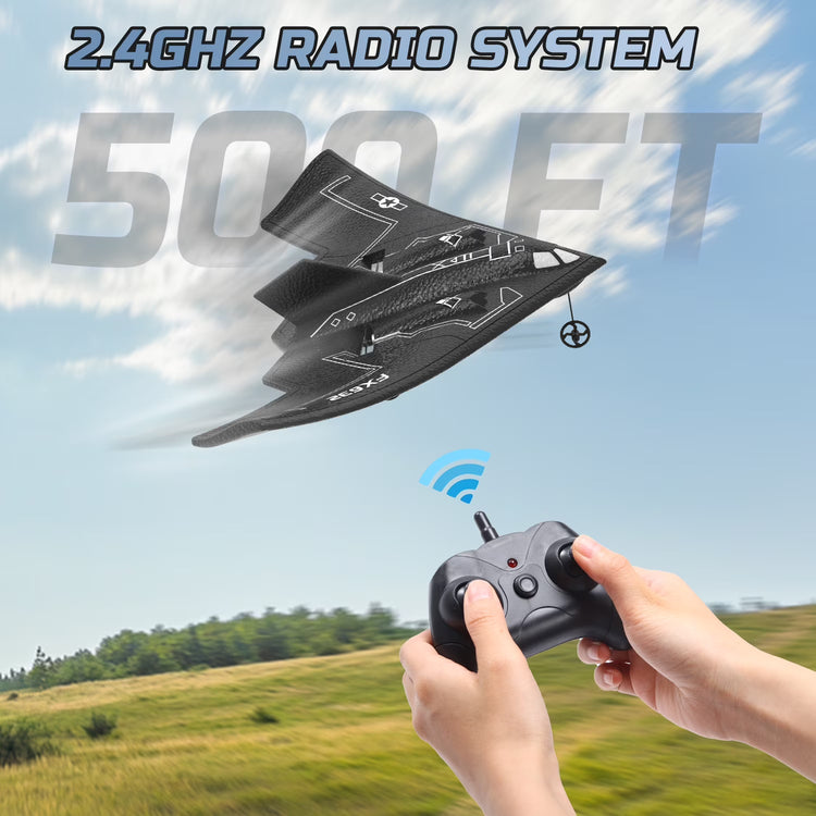 RC Stealth Aircraft - Ready-to-Fly B-2 Stealth Bomber Thrills