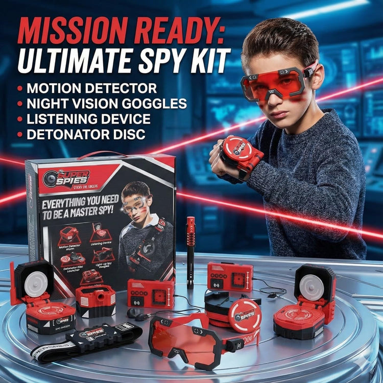STICKY LIL FINGERS SuperSpies Secret Agent Spymaster Kit