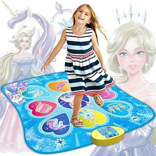 SUNLIN LED Dance Mat with Music & Rhythm Games