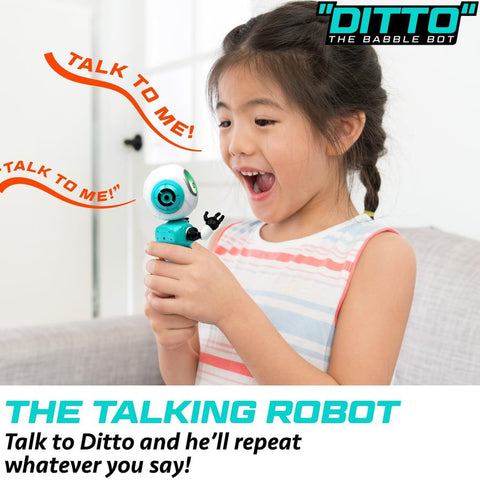Talking Robot Ditto - Repeats what you say!