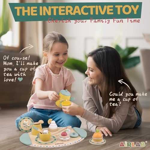 Wooden Princess Tea Party Play Set
