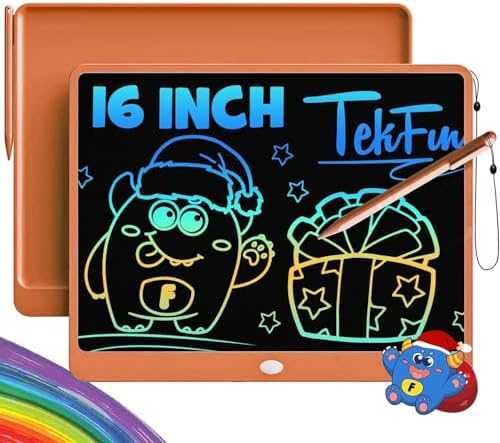 TEKFUN LCD Writing Tablet Doodle Board (10", Pink)