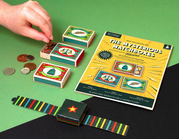 The Mysterious Matchboxes - Illusion Magic