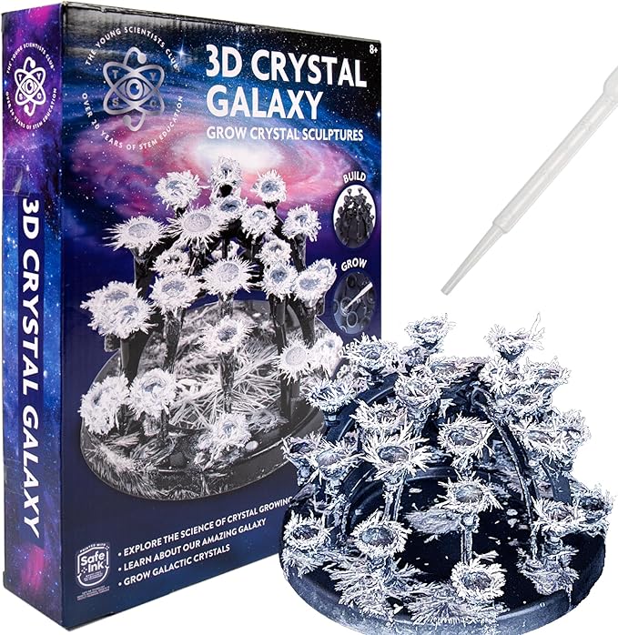 The Young Scientists Club 3D Crystal Galaxy
