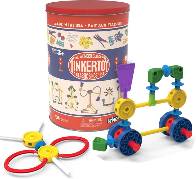 TINKERTOY - Retro Building Tin