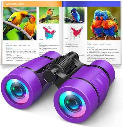 LET'S GO! Kids Binoculars for Outdoor Play