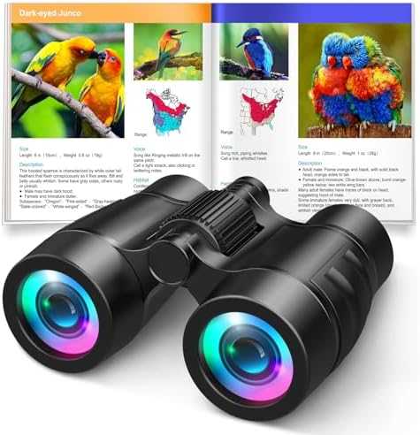 LET'S GO! Kids Binoculars for Outdoor Play