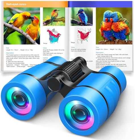LET'S GO! Kids Binoculars for Outdoor Play