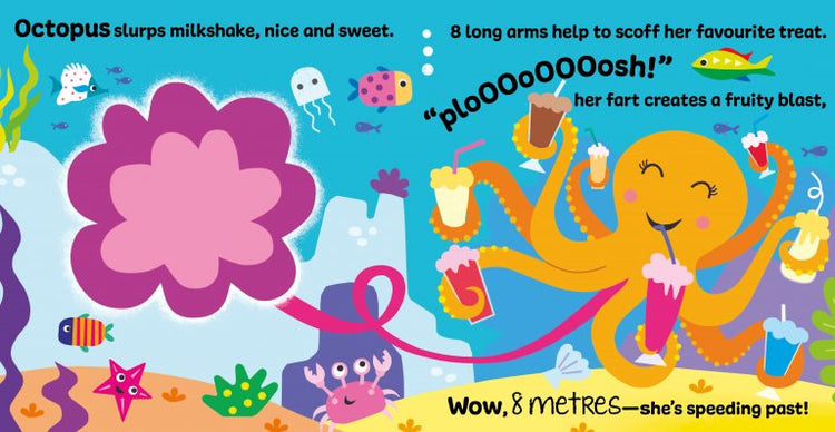 Sea Fart Book - Scratch-and-Sniff Laughs by Buddy & Barney