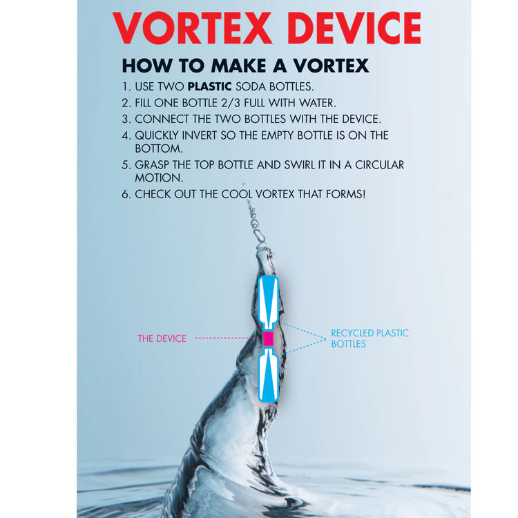 Copernicus Vortex Device - A Portable Tornado Toy
