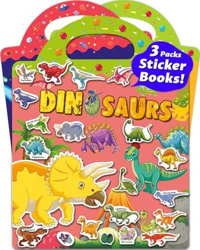 Walenced Reusable Sticker Activity Book