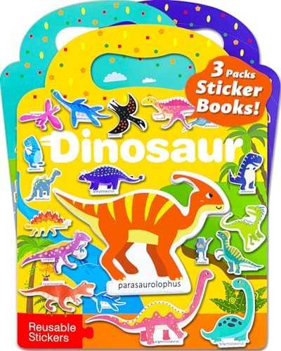 Walenced Reusable Sticker Activity Book