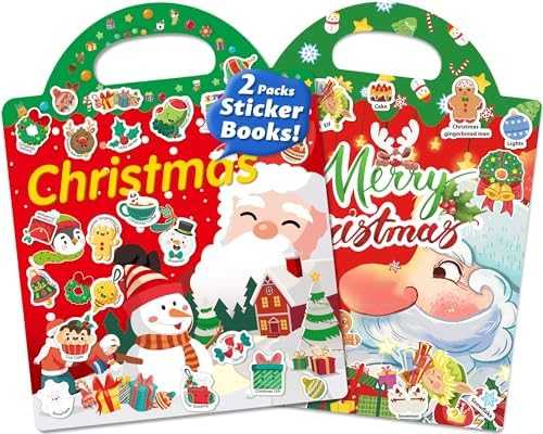 Walenced Reusable Sticker Activity Book